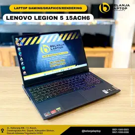LENOVO LEGION 5 15ACH6 Ryzen 7-5800H/16GB/512GB/RTX 3050TI/165hz/MURAH