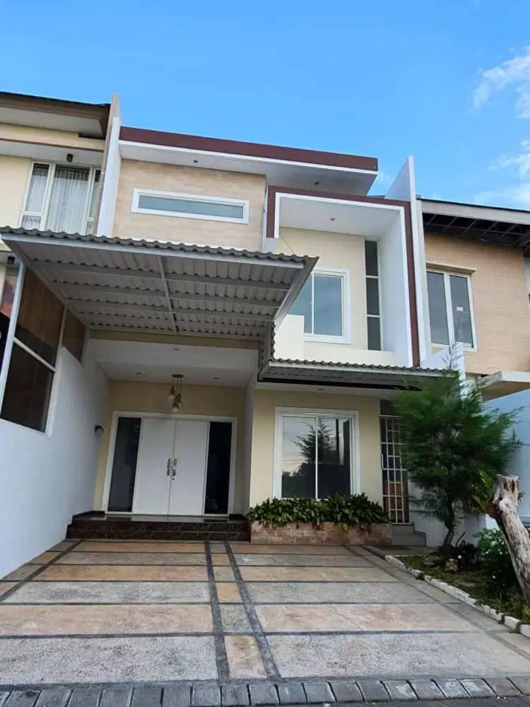 Dijual Rumah Baru Gress Pakuwon City Palm Beach 2 Lantai Siap Huni