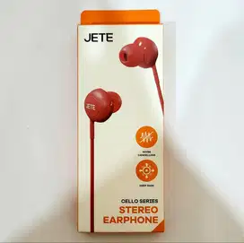 JETE HEADSET EARPHONE DEEP BASS CELLO SERIES