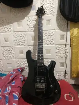 Gitar Elektrik Merk SCHECTER Black