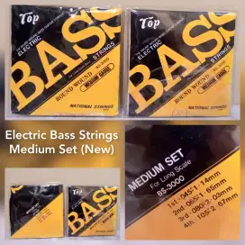 Electric bass strings