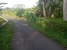 Tanah pekarangan di utara Purwokerto lokasi adem