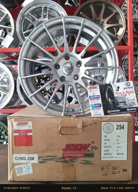 Velg ssw enkei irs r17 5x114.3 lbr8 et35