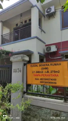 For Sale, Rumah Besar di Perum BCI Tapos, Depok.