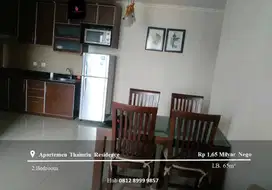 Dijual Apartement Thamrin Residence Low Floor 2BR Furnished North View