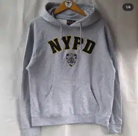 Hoodie NYPD grey