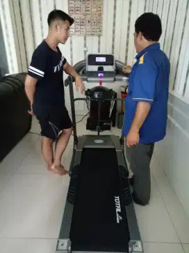 Alat olahraga fitness treadmill elektrik TF 270 otomatis