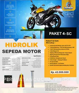 PAKET 4-SC HIDROLIK CUCIAN SEPEDA MOTOR CNP