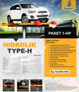 PAKET 1-HP HIDROLIK CUCIAN MOBIL TIPE H CNP