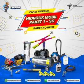 PAKET 1-SC HIDROLIK CUCIAN MOBIL TIPE X TERBARU