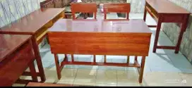 1 Set bangku dan 2 Kursi (Bisa Custom)