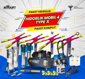 BARU PAKETAN 4X HIDROLIK MOBIL AUTOLIFT