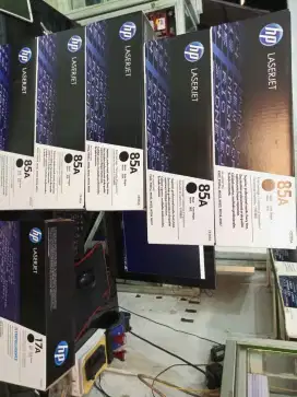 Menampung toner LaserJet original