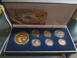 Golden Rat Coin Set Singapore
