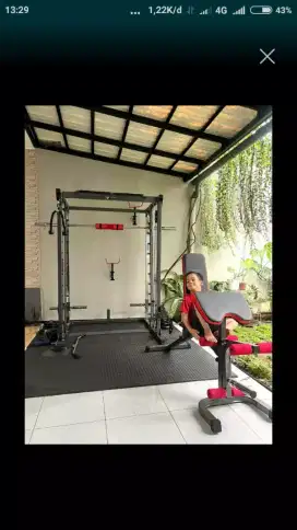 Alat fitness power rack tl 022