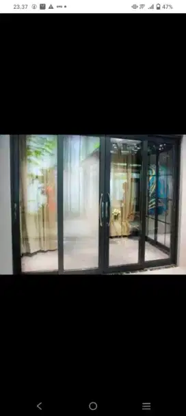 Kusen pintu aluminium