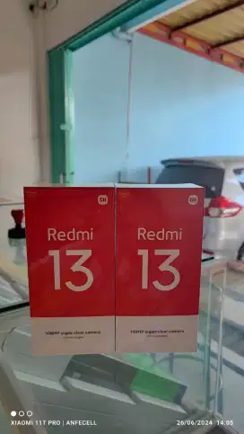 Redmi 13 8/128 New Garansi Resmi Xiaomi Indonesia