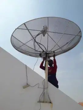 Setting parabola digital MATV