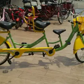 Di jual sepeda tandem untuk 2,3 dan 4 orang