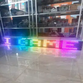 Running Teks Animasi RGB