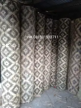 Sedia bilik motif hinis dan bilik hinis polos 2x3 harga /lembar