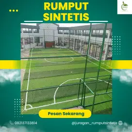 Kontraktor lapangan futsal dengan rumput sintetis