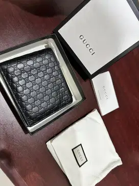 Dompet Bifold Microguccissima Ori full set box jual rugi
