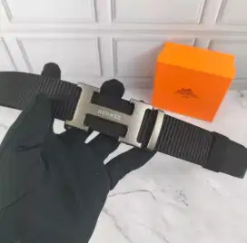 BELT Hermes Men Belt Ikat Pinggang Fullset Box