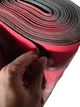 Talang karet merah rol / talang karpet merah rol berbagai ukuran