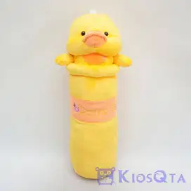 guling boneka bebek kuning yellow duck large JUN