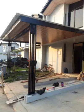 kanopi semi plavon pvc