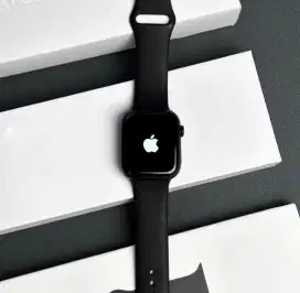 Smartwatch S9 Pro Dengan logo apple saat on/off