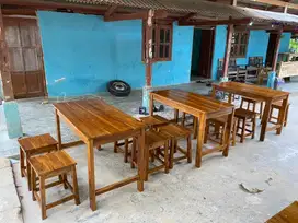 Meja kursi cafe meja kursi warung