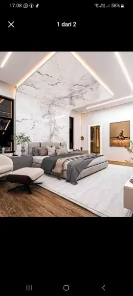 Interior furniture kitchen set, Backdroop Tv,kamar set Minimalis murah