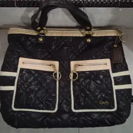 Tas tote coc hitam