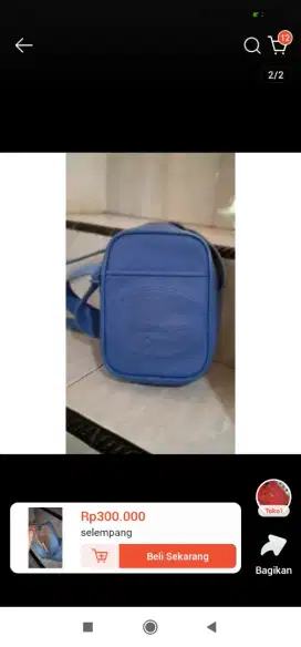 Tas selempang lacoste