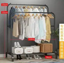 stand hanger double
