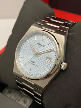 ORIGINAL LNIB Tissot PRX Powermatic 80hours Tiffany Blue 41mm