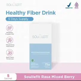 SOULLEFIT Fiber - Trial Pack LIMITED 
- 1 Box isi 5 sachet 15gr