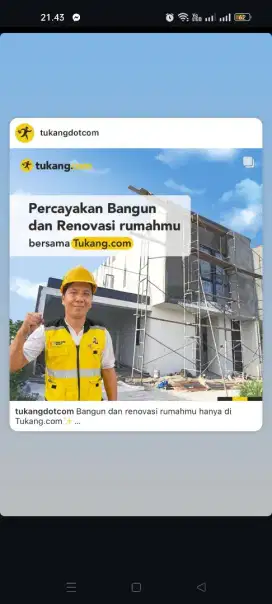 Tukang harian dan Borongan