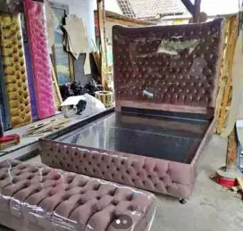 Divan sandaran jaguar stalle+sofa mewah modern bergaransi