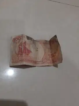 Uang Kertas Lama 100 Rupiah (2 Pcs)