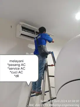 Service dan pasang ac bergaransi