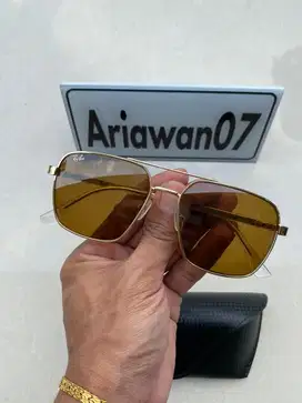 kacamata Ray-Ban RB 5668 frame gold kaca coklat