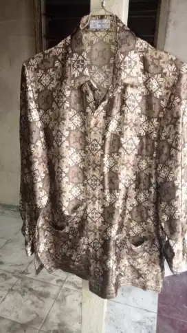 baju batik pria uk M
