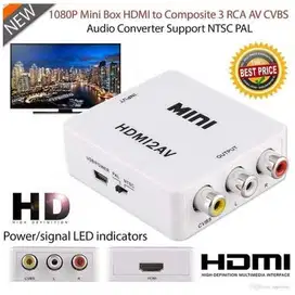 Converter hdmi to av rca full hd 1080p