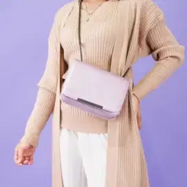 (FREE ONGKIR) SLING BAG HAND BAG ROSE GOLD TAS KECIL