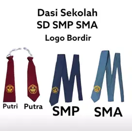 Dasi sekolah SD SMP SMA