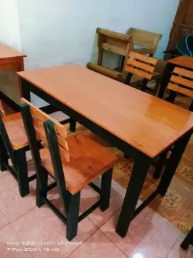 meja kursi cafe
