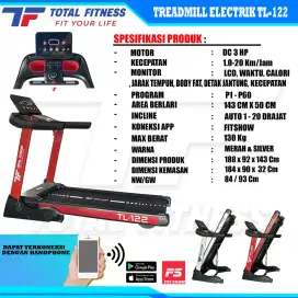 Treadmill elektrik TF 122/3 hp